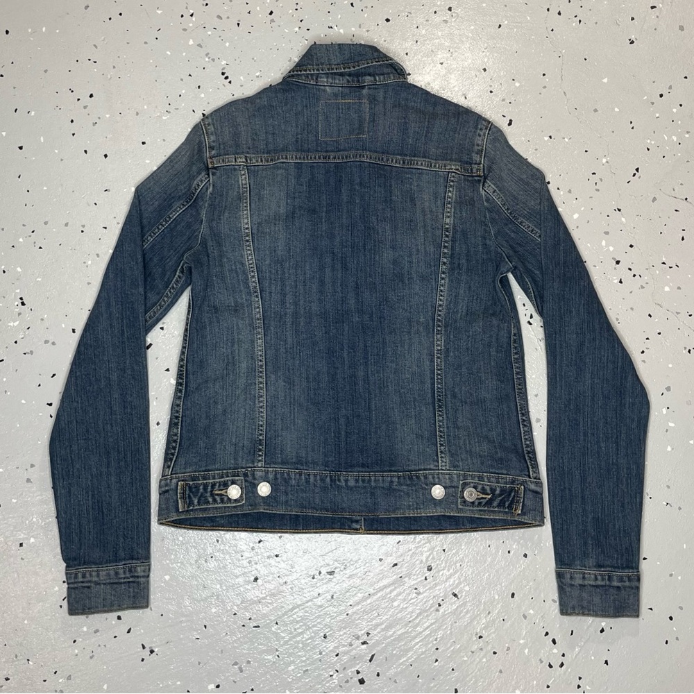 Levi's Women's Classic Trucker Denim Jean Jacket Belle Blue Medium - Picture 6 of 7